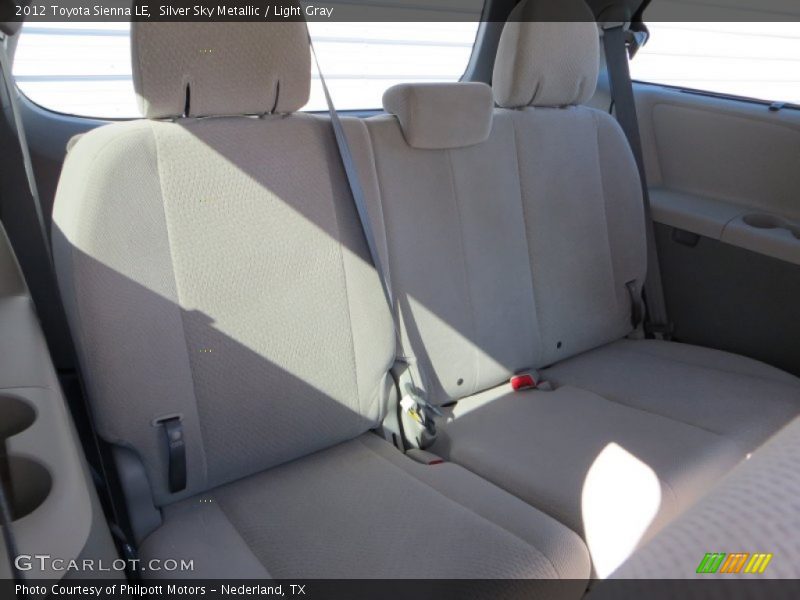 Silver Sky Metallic / Light Gray 2012 Toyota Sienna LE