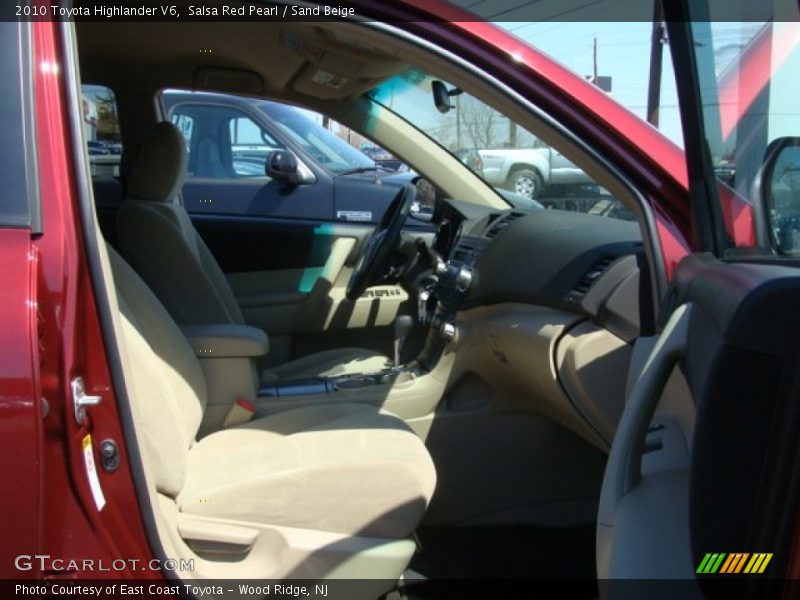 Salsa Red Pearl / Sand Beige 2010 Toyota Highlander V6