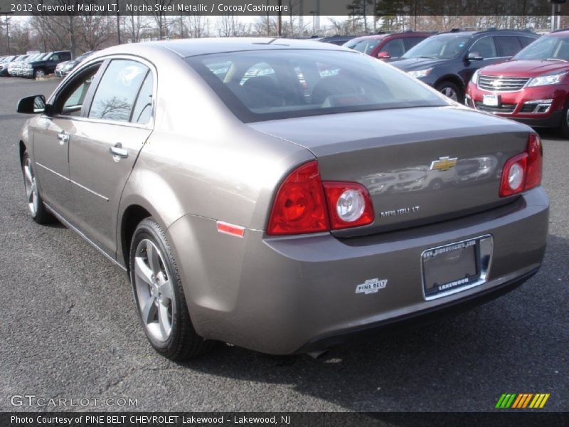 Mocha Steel Metallic / Cocoa/Cashmere 2012 Chevrolet Malibu LT