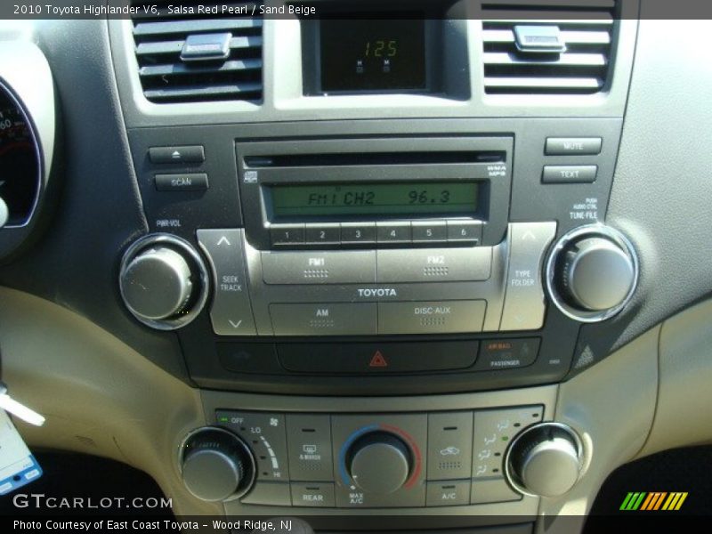 Salsa Red Pearl / Sand Beige 2010 Toyota Highlander V6