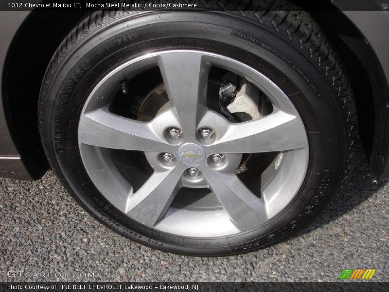 Mocha Steel Metallic / Cocoa/Cashmere 2012 Chevrolet Malibu LT