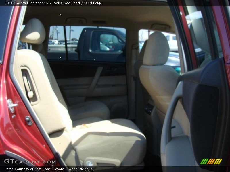 Salsa Red Pearl / Sand Beige 2010 Toyota Highlander V6