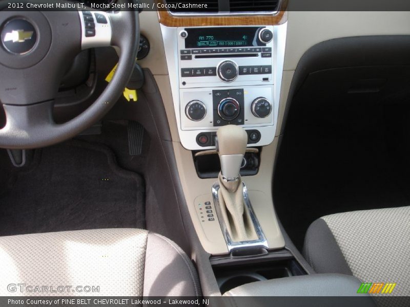 Mocha Steel Metallic / Cocoa/Cashmere 2012 Chevrolet Malibu LT