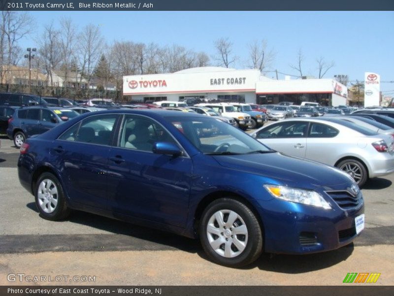 Blue Ribbon Metallic / Ash 2011 Toyota Camry LE