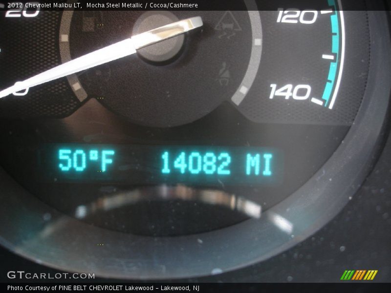 Mocha Steel Metallic / Cocoa/Cashmere 2012 Chevrolet Malibu LT