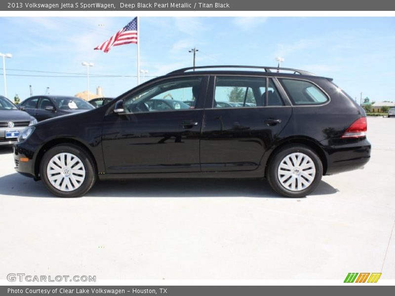  2013 Jetta S SportWagen Deep Black Pearl Metallic