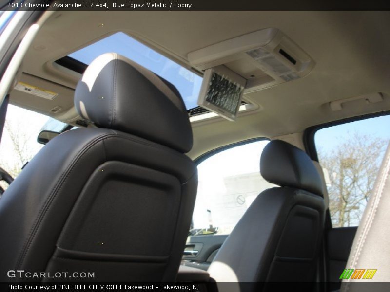 Blue Topaz Metallic / Ebony 2013 Chevrolet Avalanche LTZ 4x4