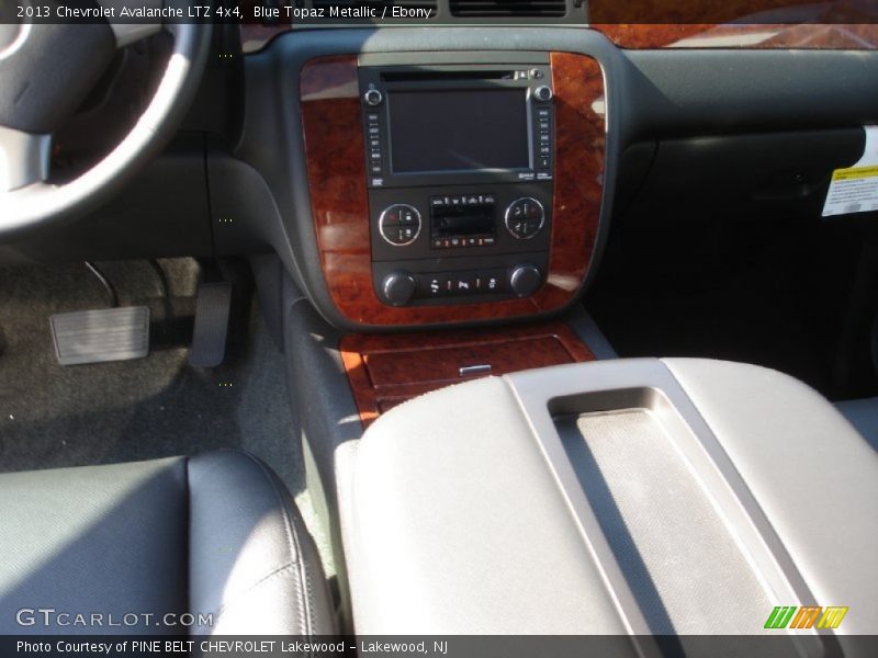 Blue Topaz Metallic / Ebony 2013 Chevrolet Avalanche LTZ 4x4