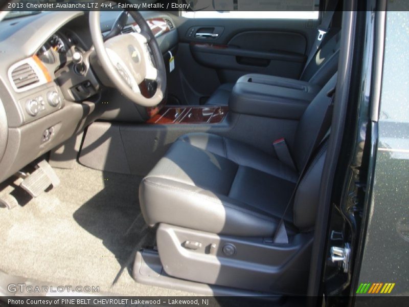 Fairway Metallic / Ebony 2013 Chevrolet Avalanche LTZ 4x4