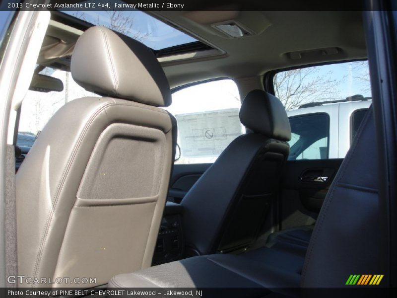 Fairway Metallic / Ebony 2013 Chevrolet Avalanche LTZ 4x4