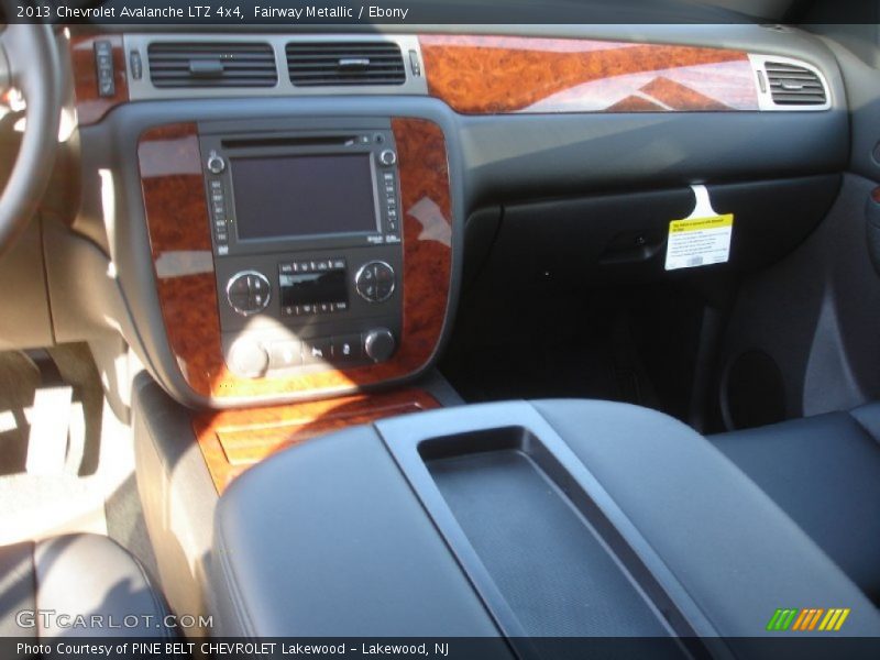 Fairway Metallic / Ebony 2013 Chevrolet Avalanche LTZ 4x4