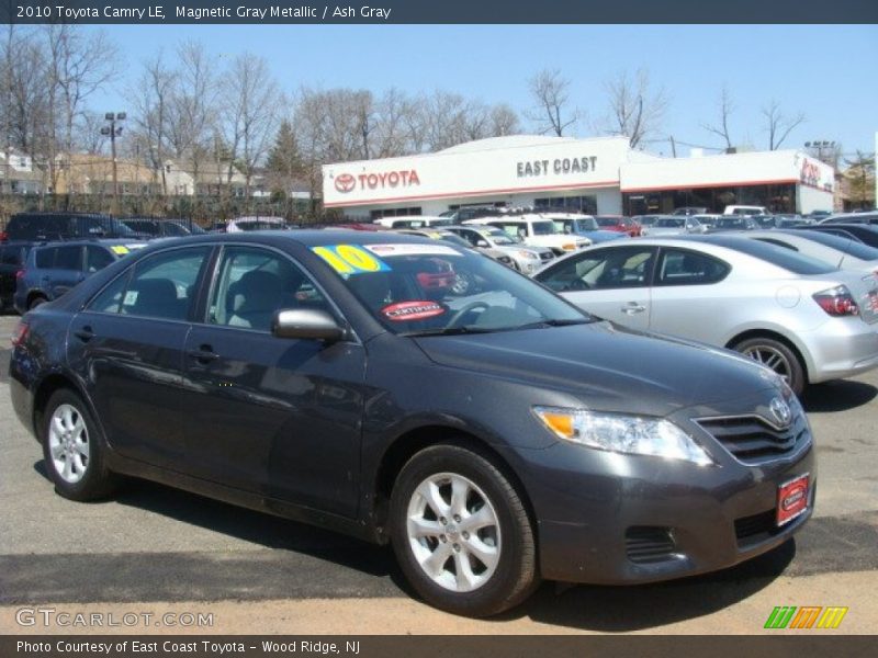 Magnetic Gray Metallic / Ash Gray 2010 Toyota Camry LE