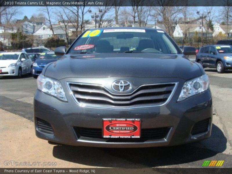 Magnetic Gray Metallic / Ash Gray 2010 Toyota Camry LE