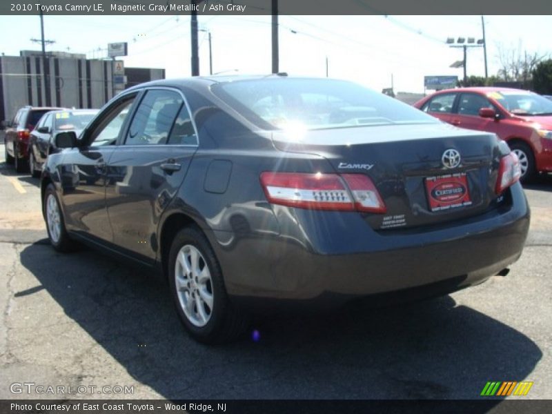 Magnetic Gray Metallic / Ash Gray 2010 Toyota Camry LE