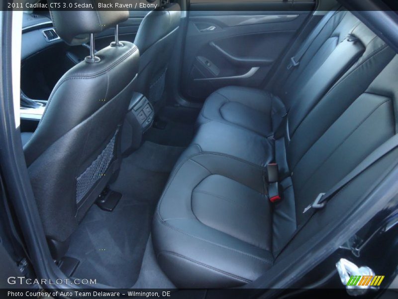 Black Raven / Ebony 2011 Cadillac CTS 3.0 Sedan