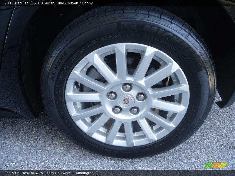 Black Raven / Ebony 2011 Cadillac CTS 3.0 Sedan
