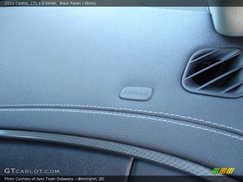 Black Raven / Ebony 2011 Cadillac CTS 3.0 Sedan