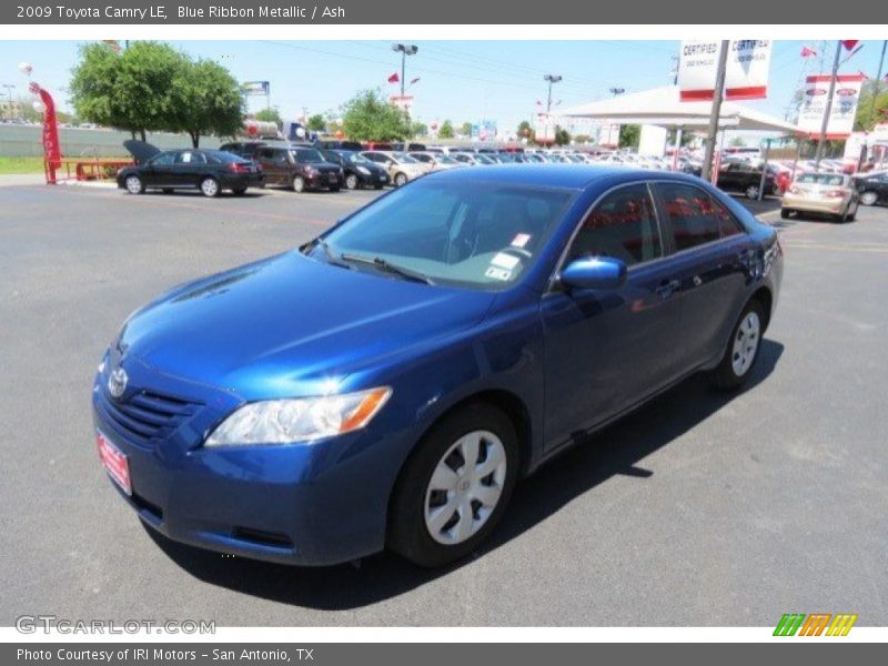 Blue Ribbon Metallic / Ash 2009 Toyota Camry LE