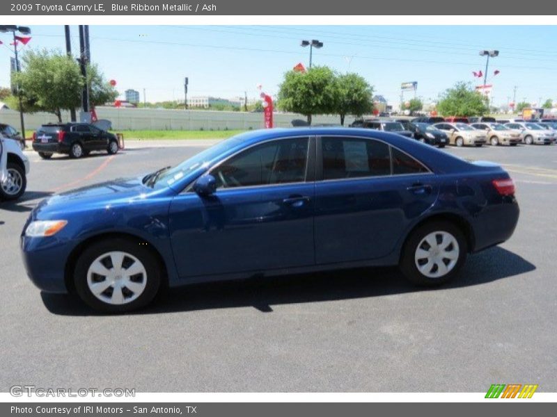 Blue Ribbon Metallic / Ash 2009 Toyota Camry LE