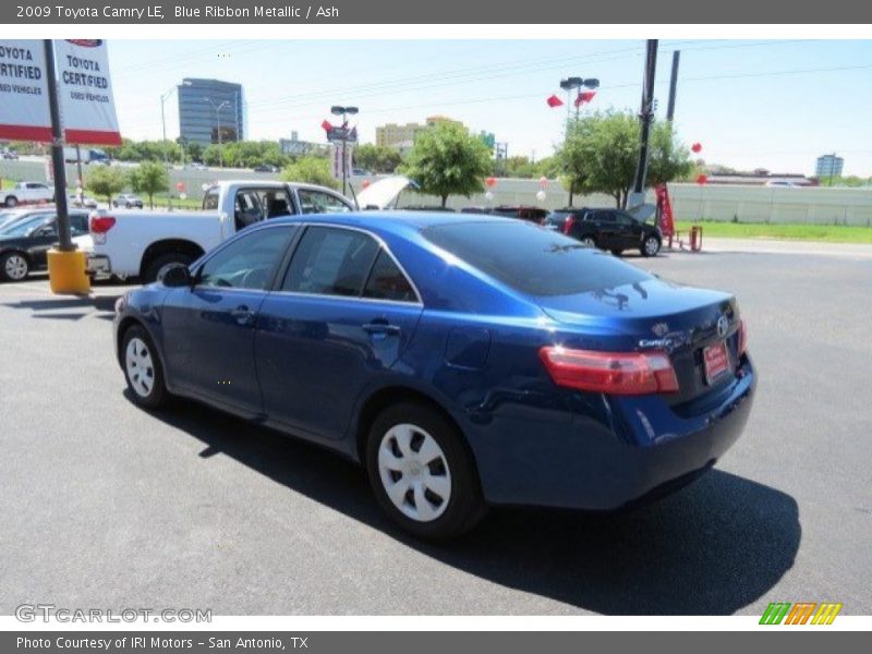 Blue Ribbon Metallic / Ash 2009 Toyota Camry LE