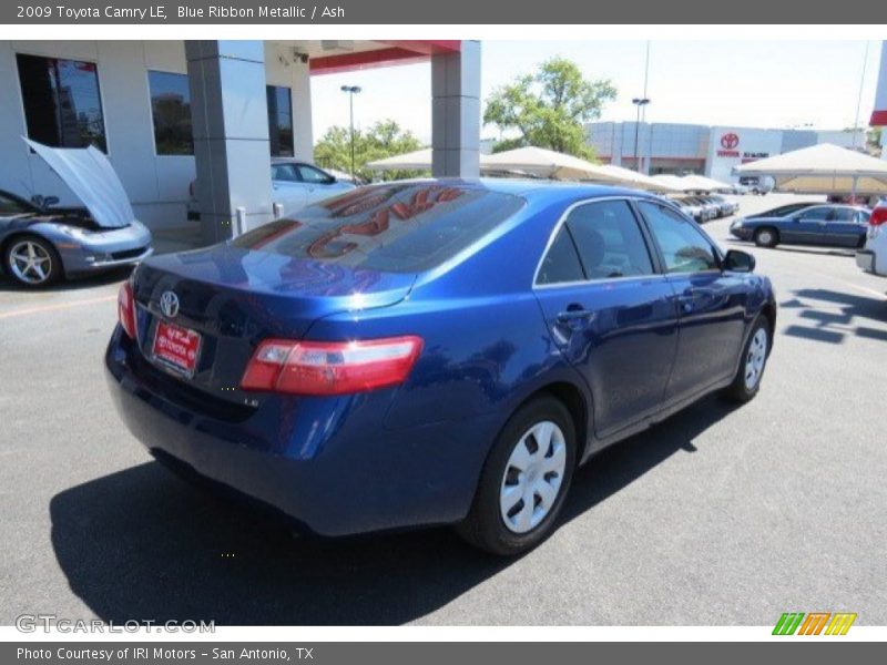 Blue Ribbon Metallic / Ash 2009 Toyota Camry LE