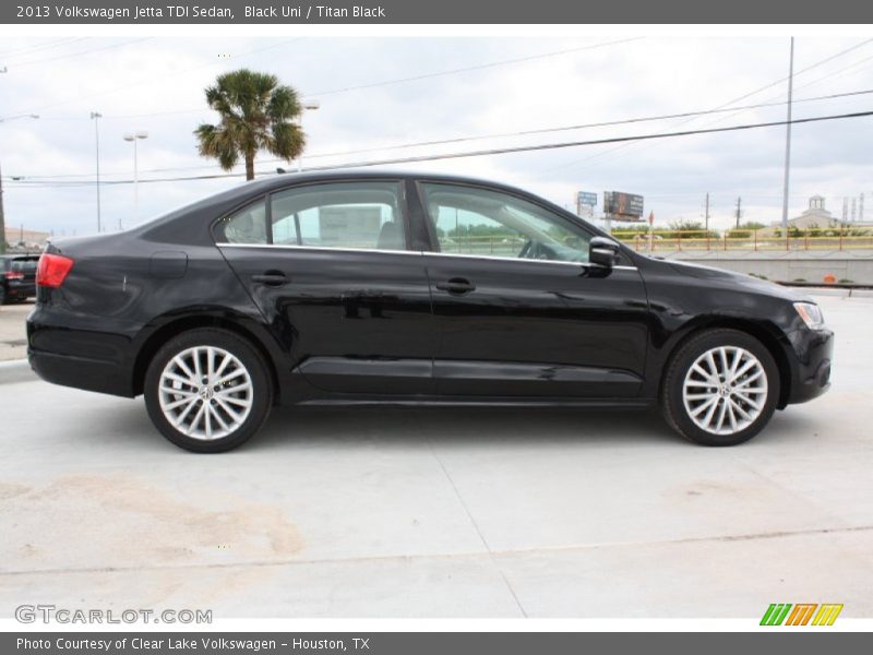 Black Uni / Titan Black 2013 Volkswagen Jetta TDI Sedan