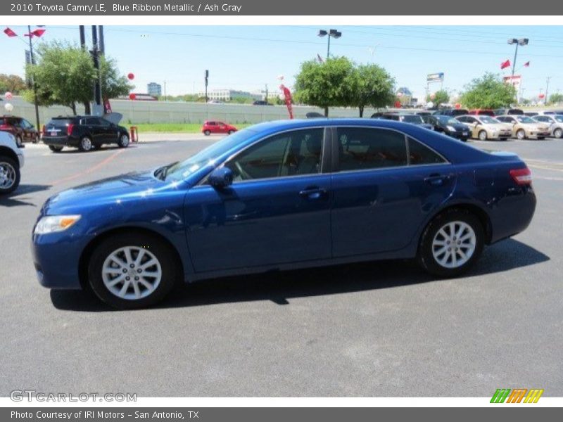 Blue Ribbon Metallic / Ash Gray 2010 Toyota Camry LE