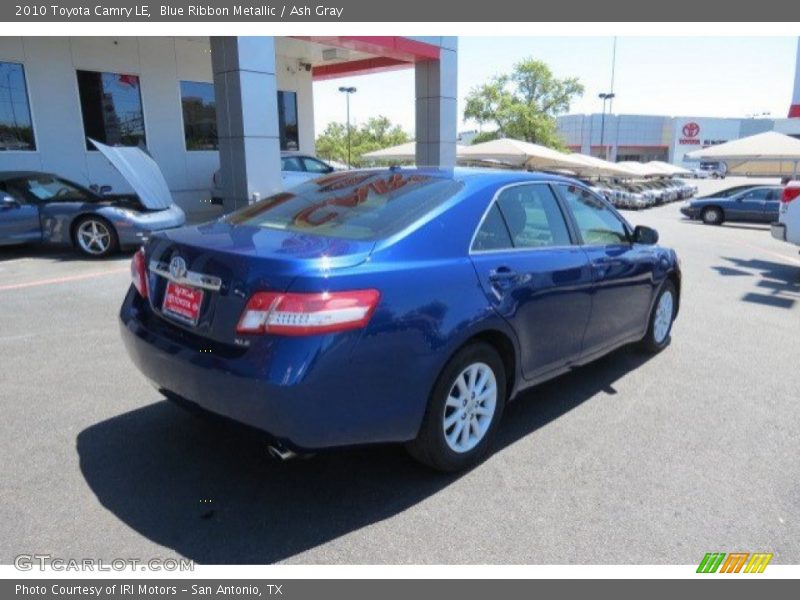 Blue Ribbon Metallic / Ash Gray 2010 Toyota Camry LE
