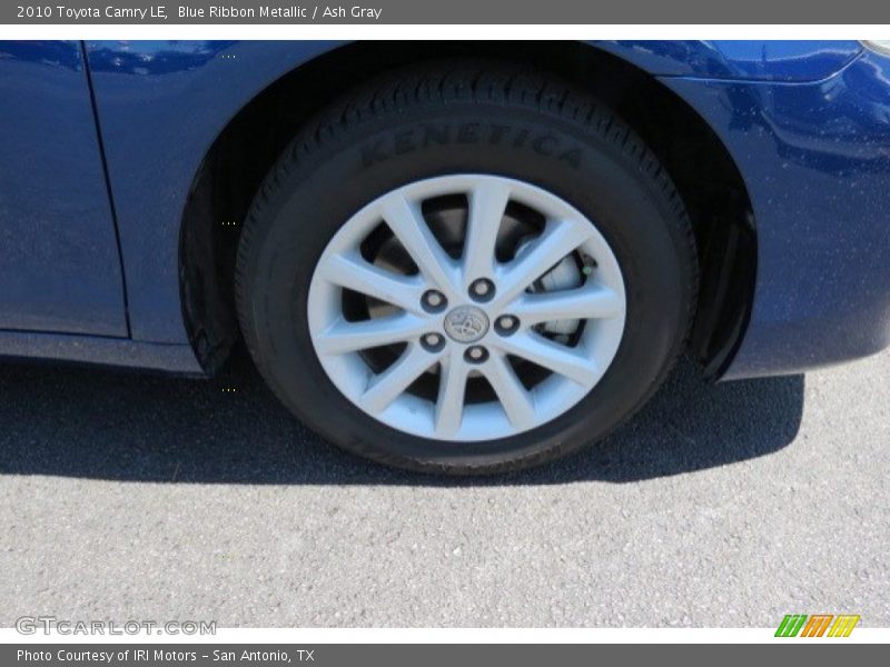 Blue Ribbon Metallic / Ash Gray 2010 Toyota Camry LE