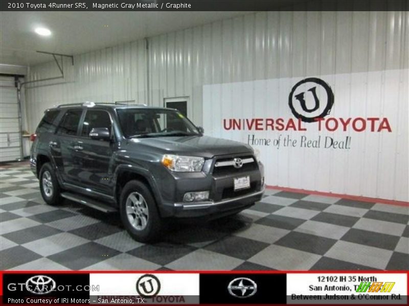 Magnetic Gray Metallic / Graphite 2010 Toyota 4Runner SR5
