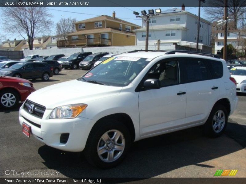 Super White / Ash Gray 2010 Toyota RAV4 I4