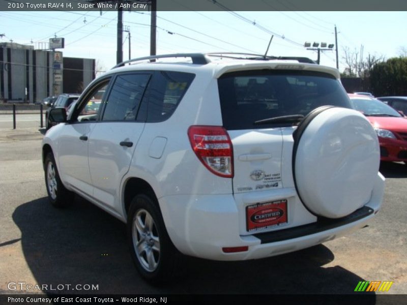 Super White / Ash Gray 2010 Toyota RAV4 I4