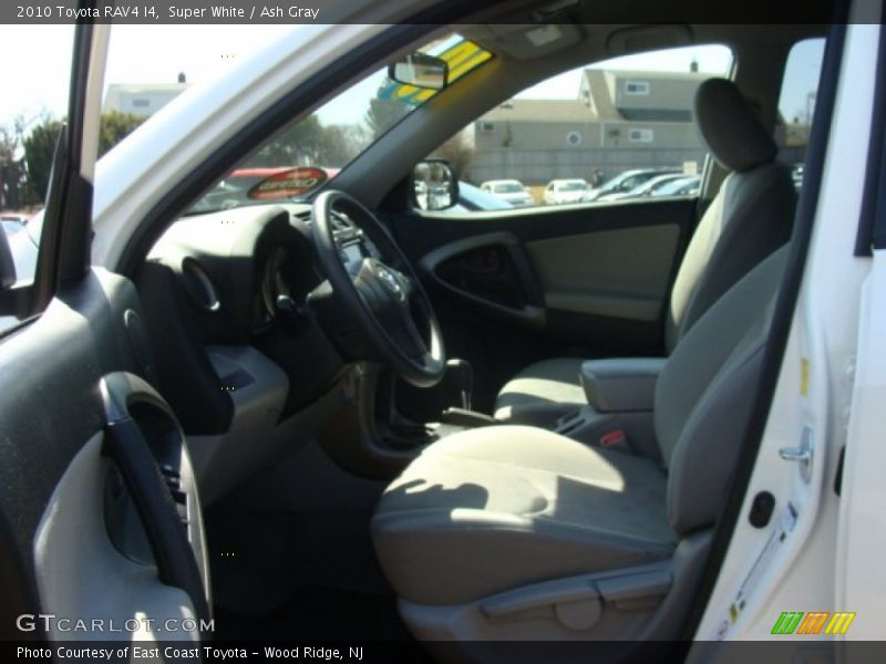 Super White / Ash Gray 2010 Toyota RAV4 I4