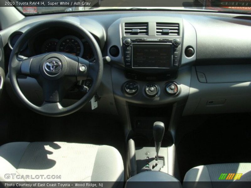 Super White / Ash Gray 2010 Toyota RAV4 I4