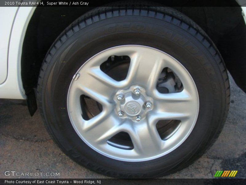 Super White / Ash Gray 2010 Toyota RAV4 I4