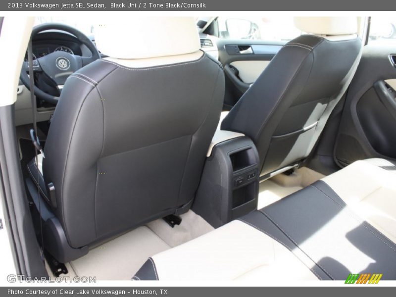 Black Uni / 2 Tone Black/Cornsilk 2013 Volkswagen Jetta SEL Sedan