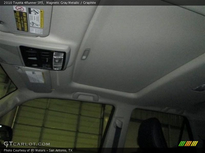 Magnetic Gray Metallic / Graphite 2010 Toyota 4Runner SR5