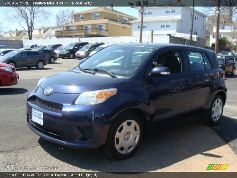Nautica Blue Mica / Charcoal Gray 2009 Scion xD