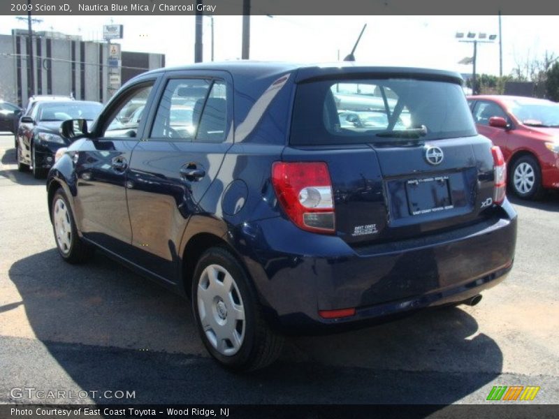 Nautica Blue Mica / Charcoal Gray 2009 Scion xD