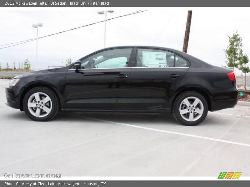 Black Uni / Titan Black 2013 Volkswagen Jetta TDI Sedan