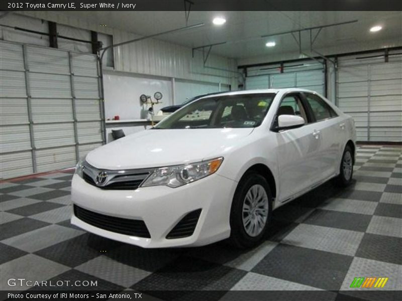 Super White / Ivory 2012 Toyota Camry LE
