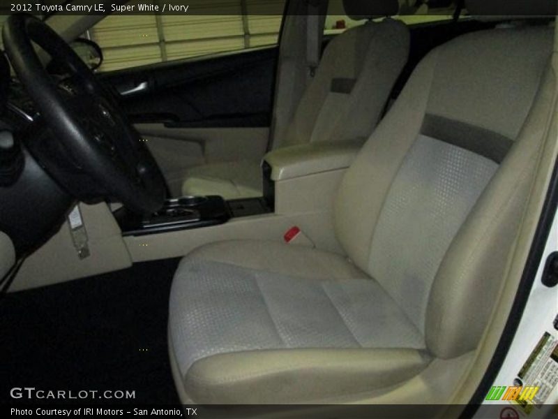 Super White / Ivory 2012 Toyota Camry LE