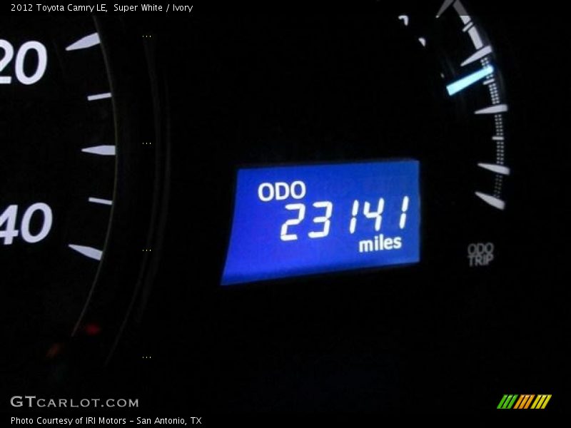 Super White / Ivory 2012 Toyota Camry LE