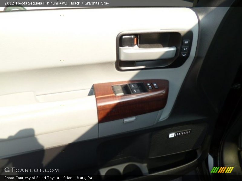 Black / Graphite Gray 2012 Toyota Sequoia Platinum 4WD