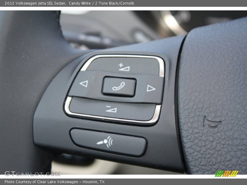 Candy White / 2 Tone Black/Cornsilk 2013 Volkswagen Jetta SEL Sedan