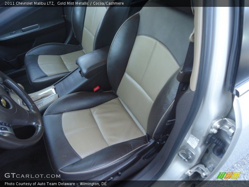 Gold Mist Metallic / Cocoa/Cashmere 2011 Chevrolet Malibu LTZ