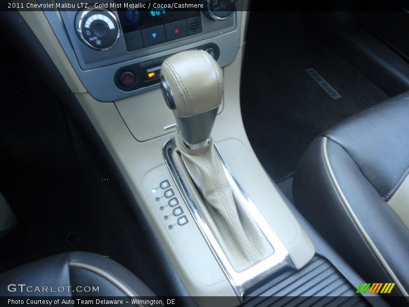 Gold Mist Metallic / Cocoa/Cashmere 2011 Chevrolet Malibu LTZ