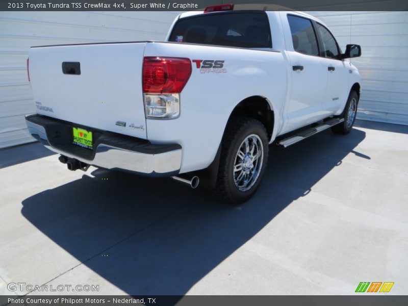 Super White / Graphite 2013 Toyota Tundra TSS CrewMax 4x4