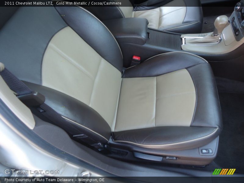 Gold Mist Metallic / Cocoa/Cashmere 2011 Chevrolet Malibu LTZ