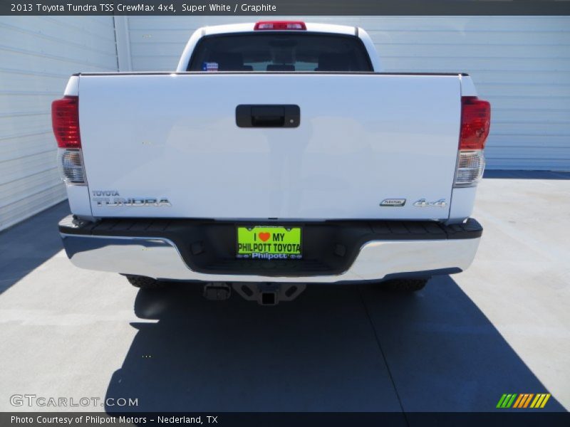 Super White / Graphite 2013 Toyota Tundra TSS CrewMax 4x4